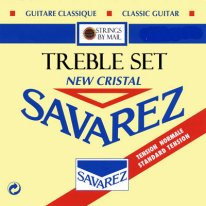 Savarez New Cristal 500CR_Trebles NT Guitar Strings, Treble Set