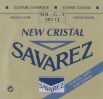 Savarez New Cristal 503CJ - 3rd string (g), high tension .0413