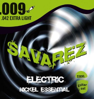 Savarez Nickel Essential Electric Guitar Strings Extra Light 9-42