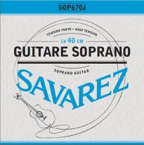 Savarez SOP670J HT Upper Octave / Soprano Guitar Strings, Full Set