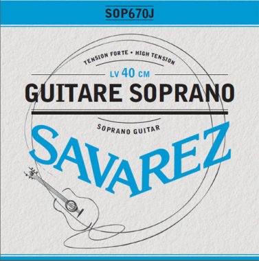 Savarez SOP670J HT Upper Octave / Soprano Guitar Strings, Full Set