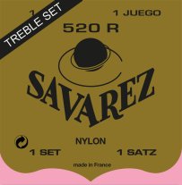 Savarez Traditional 520R_Trebles NT Classical Guitar, Treble Set