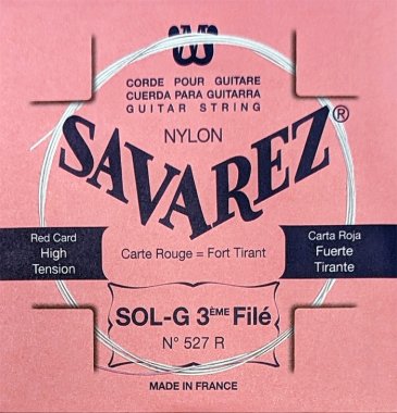 Savarez Traditional 527R - 3rd string (g), high tension