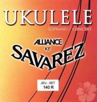 Savarez Ukulele Strings Soprano/Concert 140R Alliance, Full Set