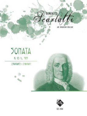 Scarlatti | Sonata K.12 / L. 489 for 2 guitars