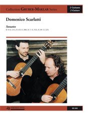 Scarlatti | Sonates (K 54, K 432, K 11, K 381) for 2 guitars