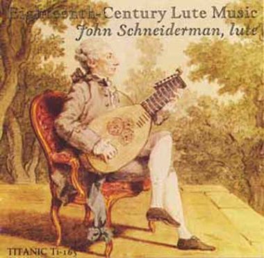 Schneiderman | Eighteenth Century Lute Music CD
