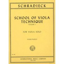 Schradieck | School of Viola Technique Vol. I for viola solo