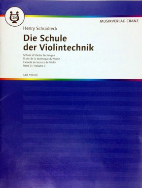 Schradieck | School of Violin Technique - Volume 3