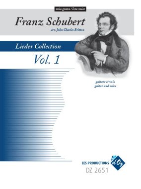 Schubert | Lieder Collection Vol. 1 for guitar and low voice
