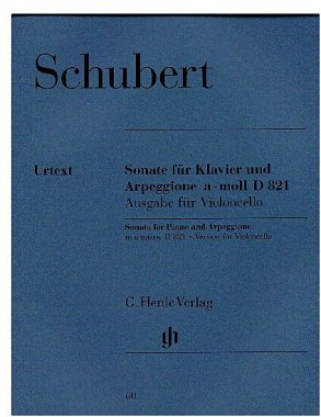 Schubert | Sonata A min D 821 (Op. Posth.) for cello and piano