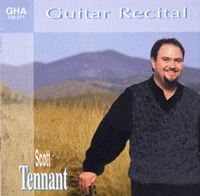 Scott Tennant, Guitar Recital CD