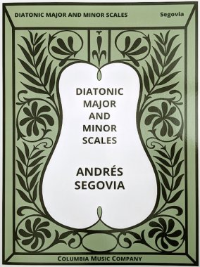 Segovia | Diatonic Major and Minor Scales for Solo Guitar