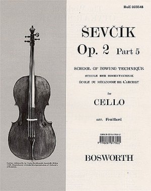 Sevcik | Op. 2, Part 5 for cello