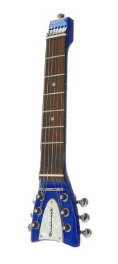 Shredneck Practice Tool for Guitar Bel Air Model - Blue Metalflake