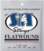 SIT F1150 Flatwound Electric Guitar Strings, Light 11-50
