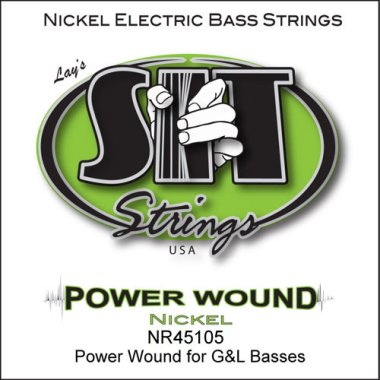 SIT NR45105G&L Nickel Strings Power Wound for G&L 4-string Basses