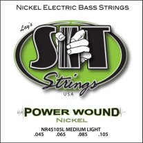 SIT NR45105L Power Wound Nickel Bass Strings Med. Light 45-105
