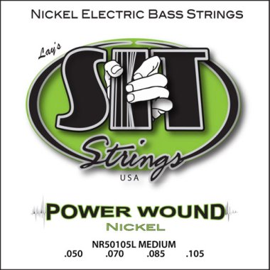 SIT NR50105L Power Wound Nickel Bass Strings Medium 50-105