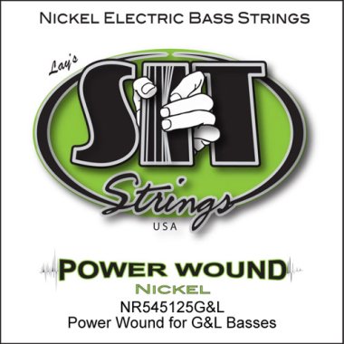 SIT NR545125G&L Nickel Strings Power Wound for G&L 5-String Basses