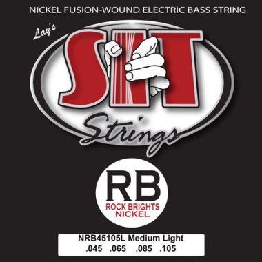 SIT NRB45105L Rock Bright Nickel Bass Strings Med. Light 45-105