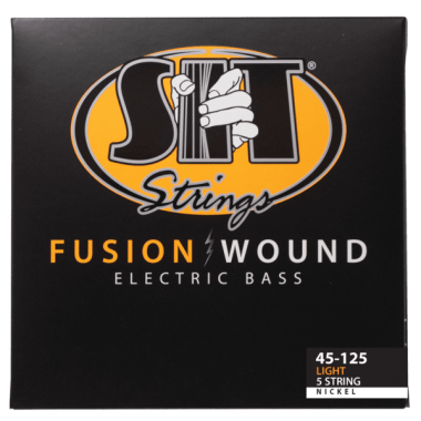 SIT NRB545125L Fusion Wound Nickel Bass Strings Light 45-125