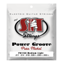 SIT PN1150 Power Groove Pure Nickel Electric Guitar Strings 11-50