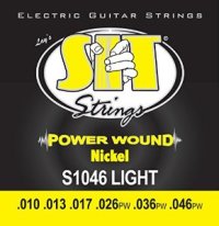SIT S1046 Power Wound Nickel Electric Guitar Strings 10-46