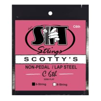 SIT SC6C6TH Scotty's Non-Pedal / Lap Steel Semi-Flat, 6-string C6th