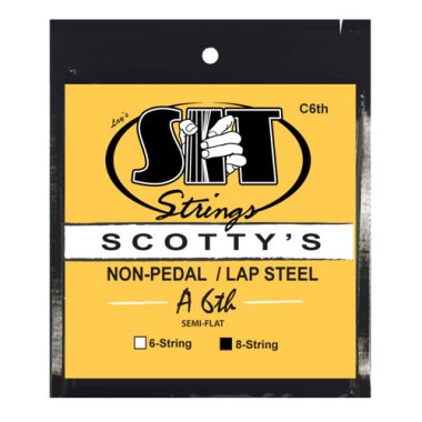 SIT SC8A6TH Scotty's Non-Pedal / Lap Steel Semi-Flat, 8-string A6th