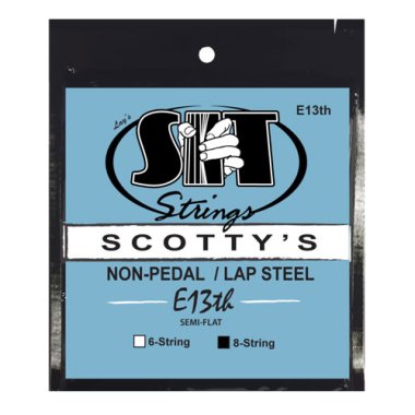 SIT SC8E13TH Scotty's Non-Pedal / Lap Steel Semi-Flat, 8-string E13th