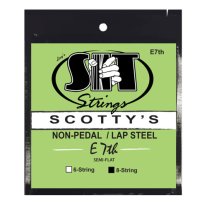 SIT SC8E7TH Scotty's Non-Pedal / Lap Steel Semi-Flat, 8-string E7th