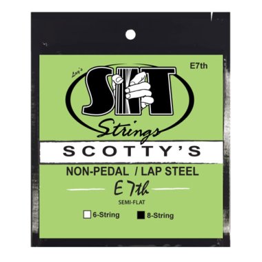 SIT SC8E7TH Scotty's Non-Pedal / Lap Steel Semi-Flat, 8-string E7th