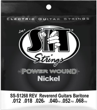 SIT SS-S11556 Rev Signature Series, Reverend Guitars Baritone, 11.5-56