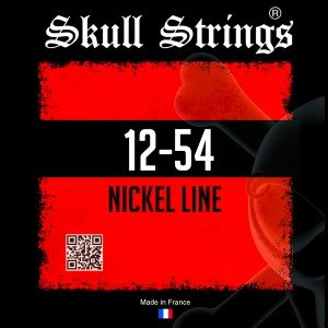 Skull Strings NSTD1254 Nickel Wound Heavy Light, 12-54