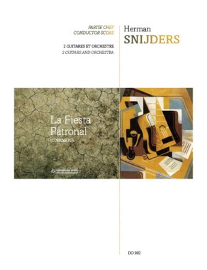 Snijders | La Fiesta Patronal for 2 guitars and orchestra