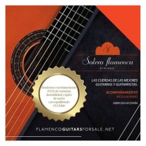 Solera Flamenca Acompaniamiento Flamenco Guitar Strings, Medium Hard