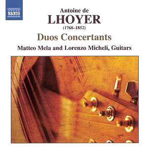 Solo Duo | Duos Concertants of Antoine de Lhoyer CD
