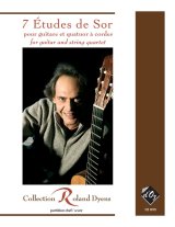 Sor | 7 Etudes de Sor (2 books) for guitar & string quartet