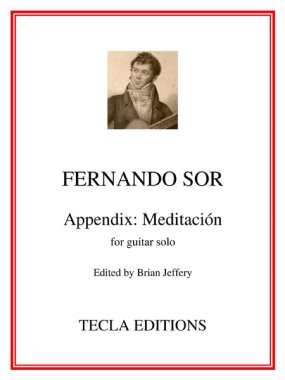 Sor | Appendix: Meditacion | PDF Download