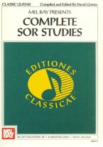 Sor | Complete Sor Studies for Solo Guitar edited by David Grimes