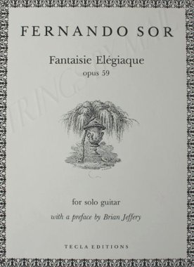Sor | Fantaisie Elegiaque opus 59 for solo guitar