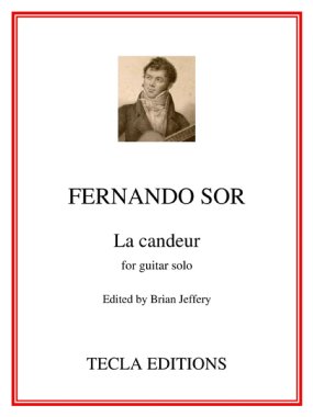 Sor | La candeur for solo guitar | PDF Download
