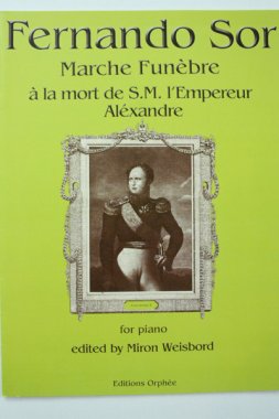 Sor | Marche Funebre a la mort de S.M. for solo guitar