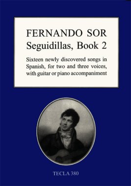 Sor | Seguidillas Book 2 for 2-3 voices w/ guitar or piano- Paperbound