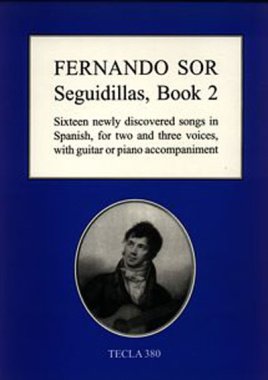 Sor | Seguidillas Book 2 for 2-3 voices with guitar or piano - Cloth