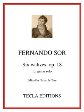 Sor | Siz Waltzes, Op. 18 for solo guitar | PDF Download