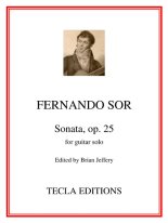 Sor | Sonata, Op. 25 for solo guitar | PDF Download