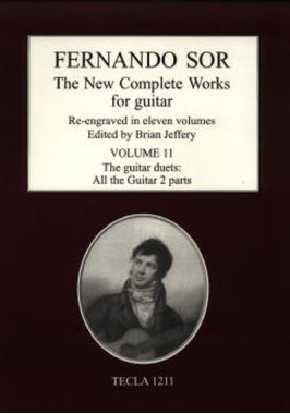 Sor | The New Complete Works for Guitar Vol. 11 for 2 guitars - Paper