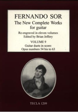 Sor | The New Complete Works for Guitar Vol. 9 for 2 guitars - Paper
